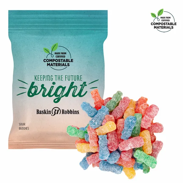 2oz ECO-Digibag, Compostable & Full Color, Sour Kids - Imprint Now
