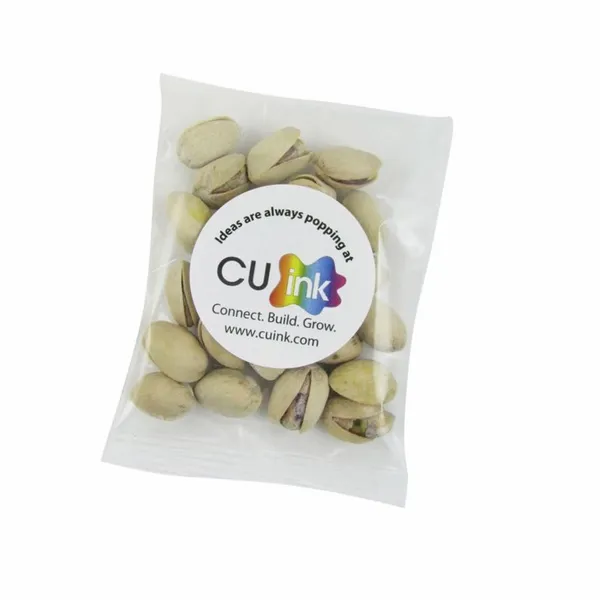 1oz. Goody Bags - Jumbo Salted Pistachios - Imprint Now
