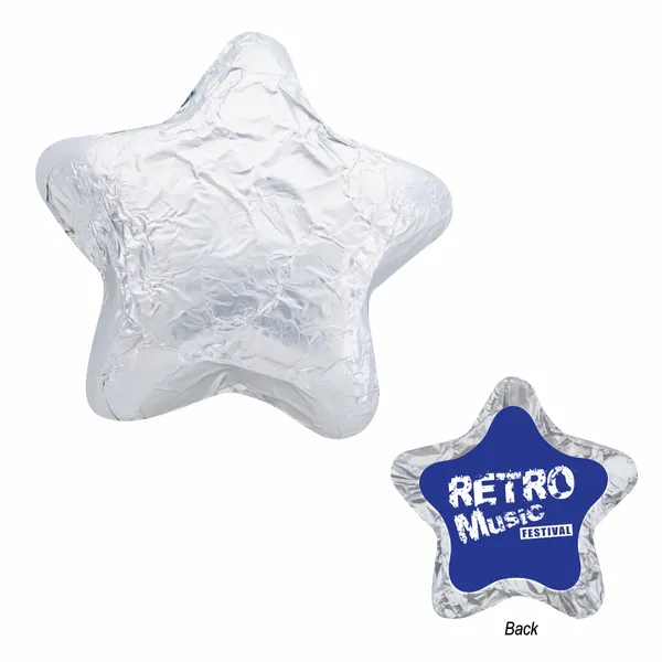 Individually Wrapped Chocolate Stars - Imprint Now