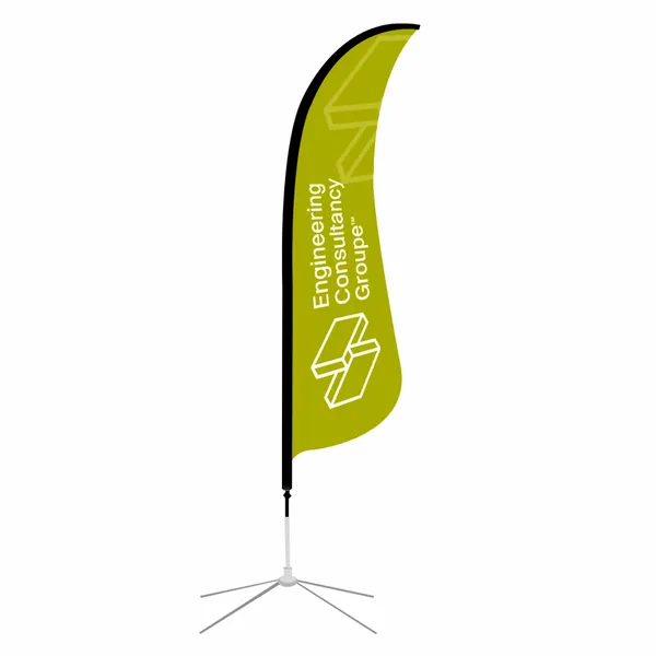 Shark Fin Flag - Imprint Now