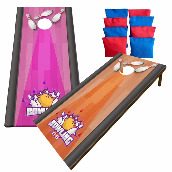 Wooden Cornhole Board Set