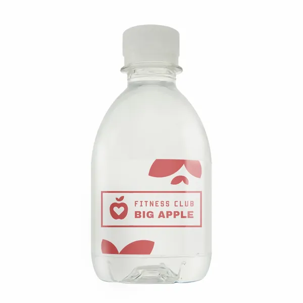 8 oz Plastic Bullet Bottle – Custom Label Water - Imprint Now