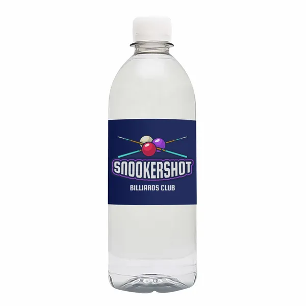 16.9 oz Light Blue Water Bottle - Imprint Now