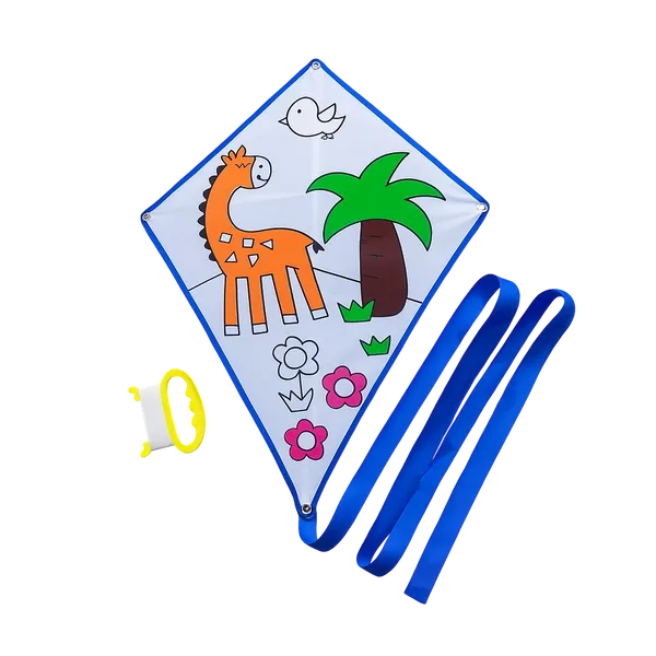 DIY Coloring Kites