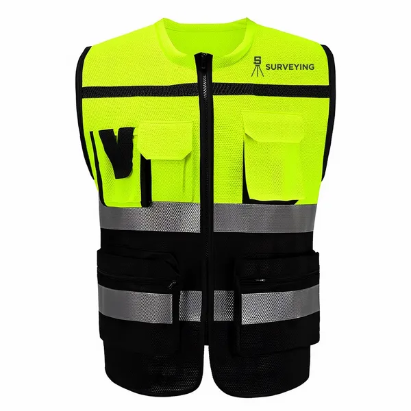 Heavy-Duty, Two-Tone Safety Vests - Imprint Now