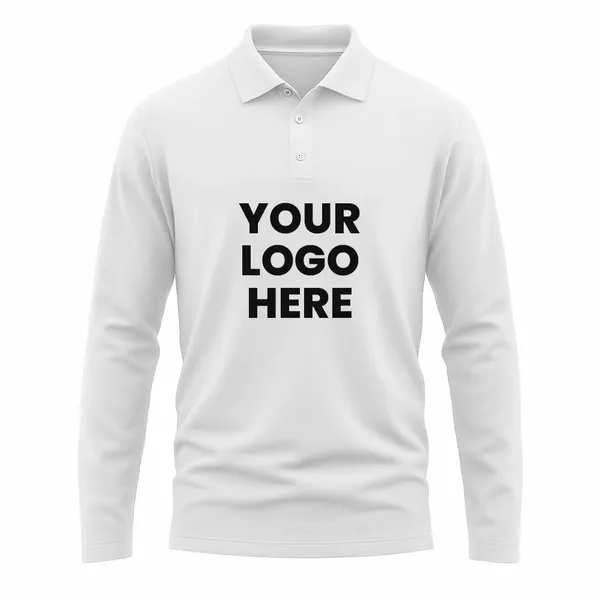 Full Color Sublimated Long Sleeve Polo - Imprint Now