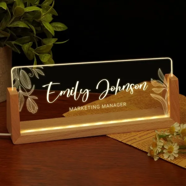 Light Up Table Signs