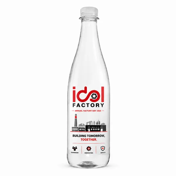 16.9 oz Champagne Style Water Bottle - Imprint Now