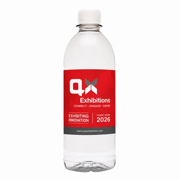 16.9 oz Light Blue Water Bottle - Imprint Now