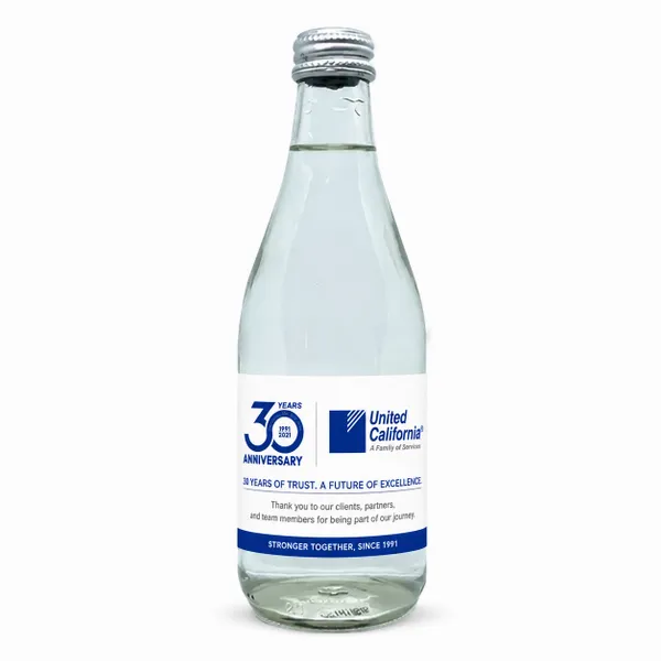 12 oz Glass Water Bottle (GLA12) - Imprint Now