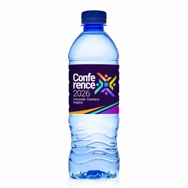 16.9 oz Blue Water Bottle - Imprint Now