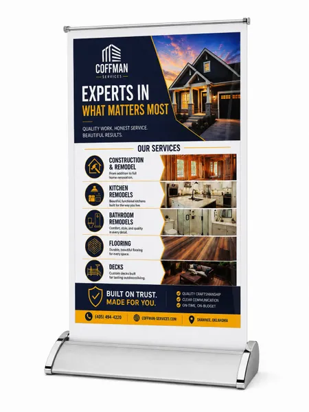 Table Roll Up Banner Stand - Imprint Now
