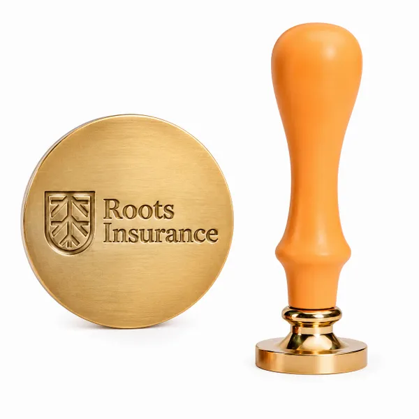 Colored Wooden Handle Wax Seal Stamps