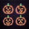 Orange Pumpkin Neon Sign - Imprint Now
