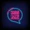 Kiss Me Neon Sign - Imprint Now