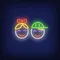 Smiling Girl Boy Faces Neon Sign - Imprint Now