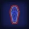 Vampire Coffin Neon Sign - Imprint Now