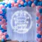 Happy Birthday Cake in Circle Neon Sign - Imprint Now