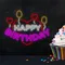 Happy Birthday Heart and Balloon Neon Sign - Imprint Now