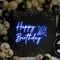 Happy Birthday Cheers Neon Sign - Imprint Now