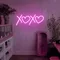 XOXO Heart Pink Neon Sign - Imprint Now
