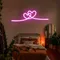 Infinity Heart Pink Neon Sign - Imprint Now