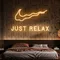 Nike Just Relax Neon Sign - Imprint Now
