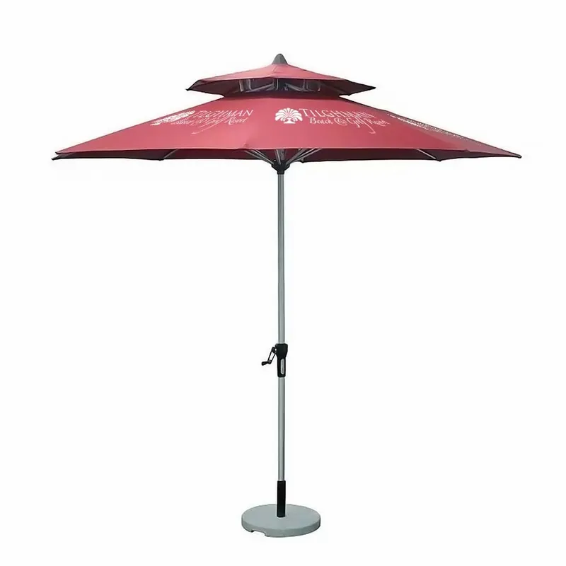Wood Market Umbrella - 9 ft - Imprint Now