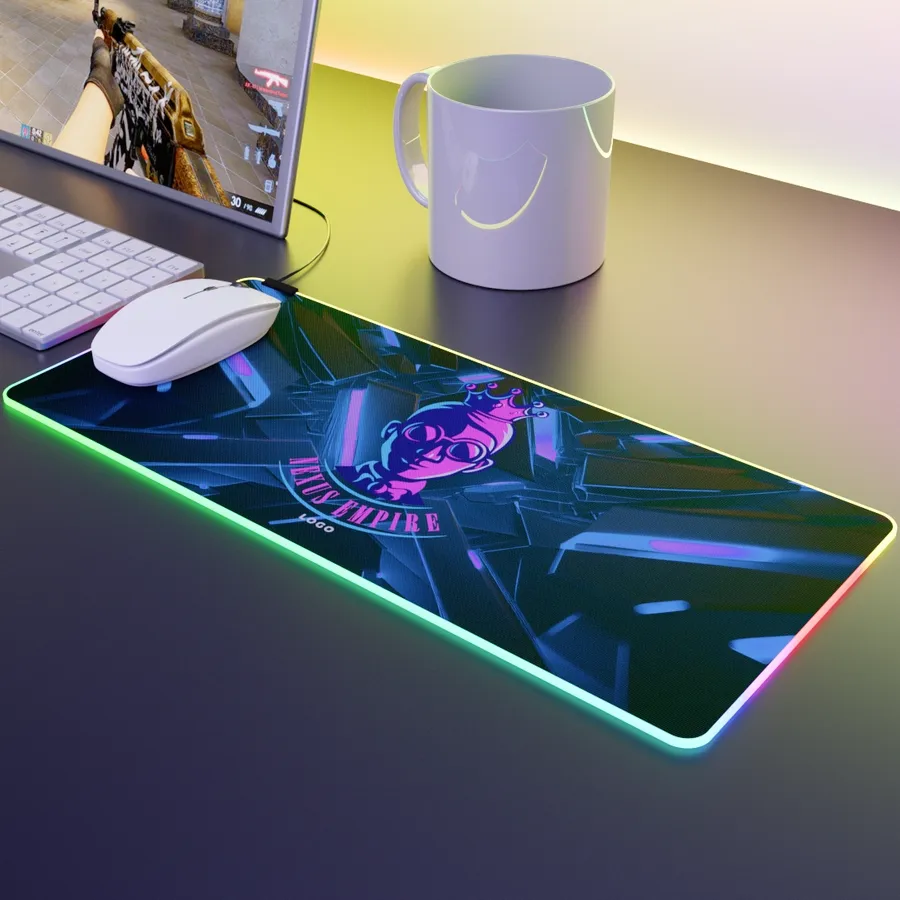 Custom RGB LED Mouse Pad - Imprint Now