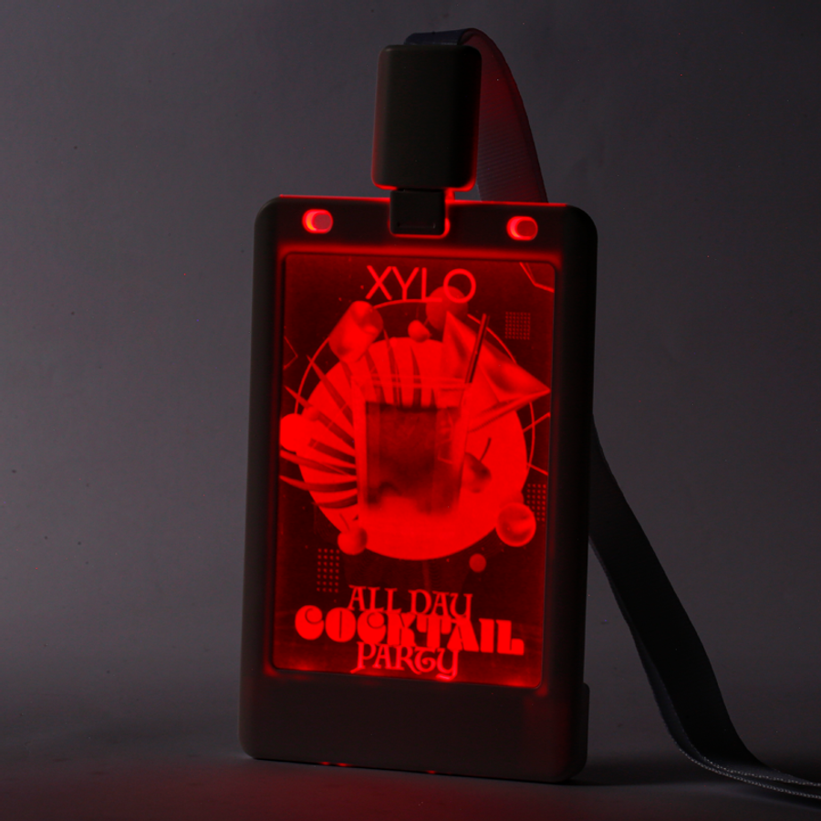 Glow Badge Holder - Imprint Now