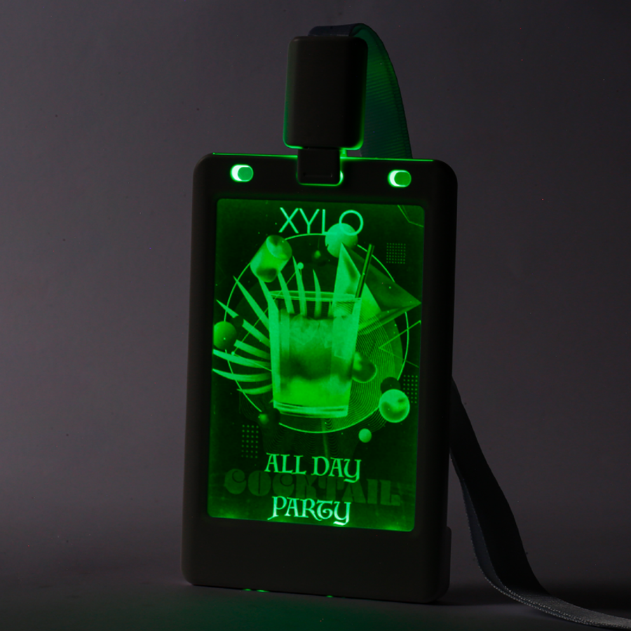 Glow Badge Holder - Imprint Now