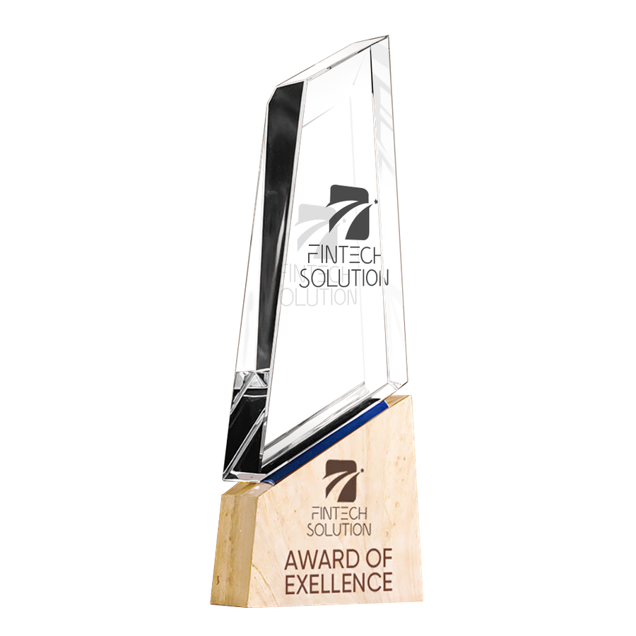 Prism Crystal Trophy - Imprint Now