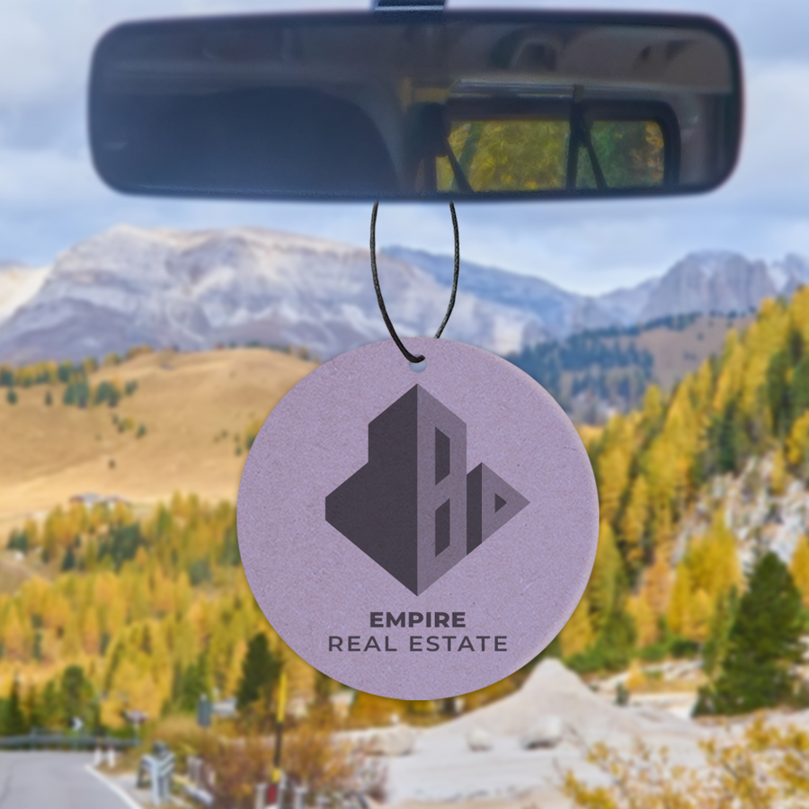 Eco Kraft Paper Air Freshener - Imprint Now