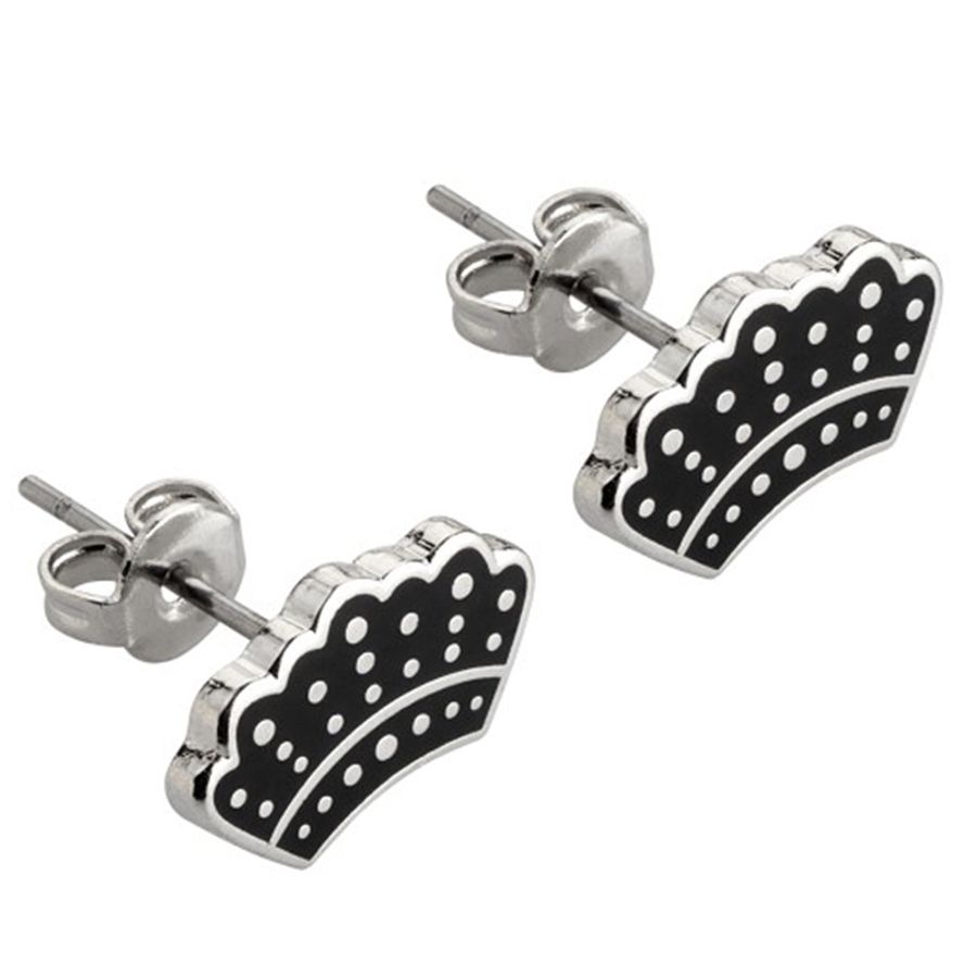 Hard Enamel Metal Earrings - Imprint Now