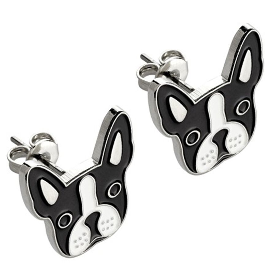 Soft Enamel Metal Earrings - Imprint Now