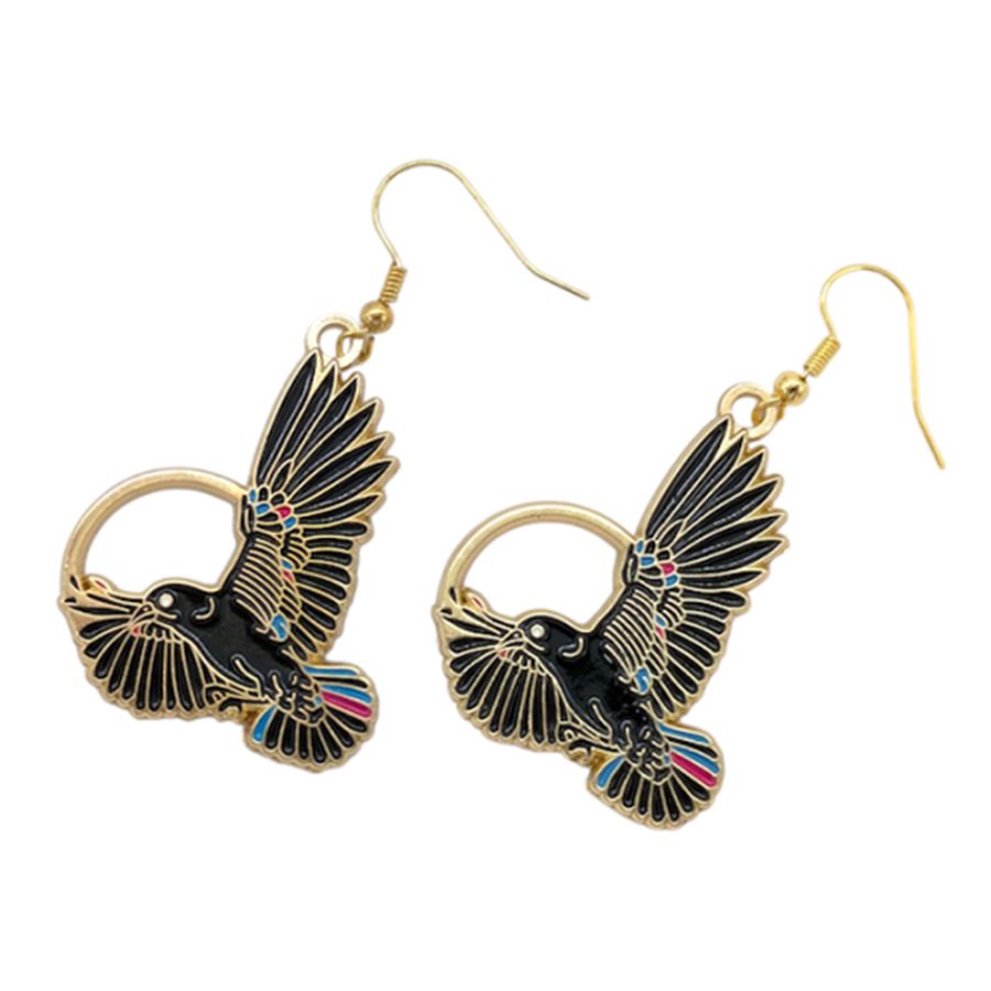 Soft Enamel Metal Earrings - Imprint Now