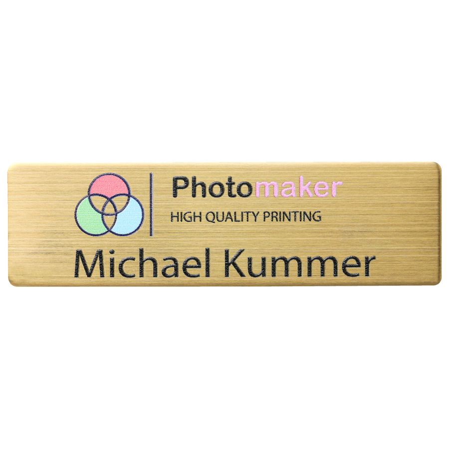 UV Printed Name Badges - Imprint Now