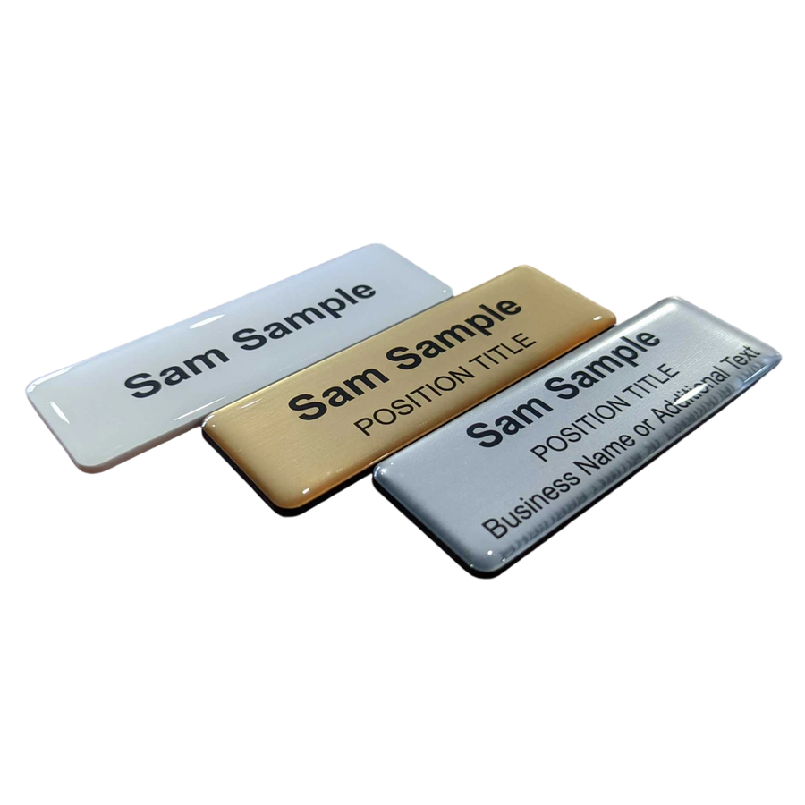 Epoxy Dome Name Badges - Imprint Now