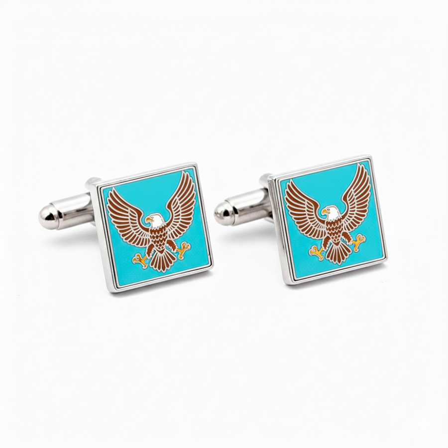 Hard Enamel Cufflinks - Imprint Now