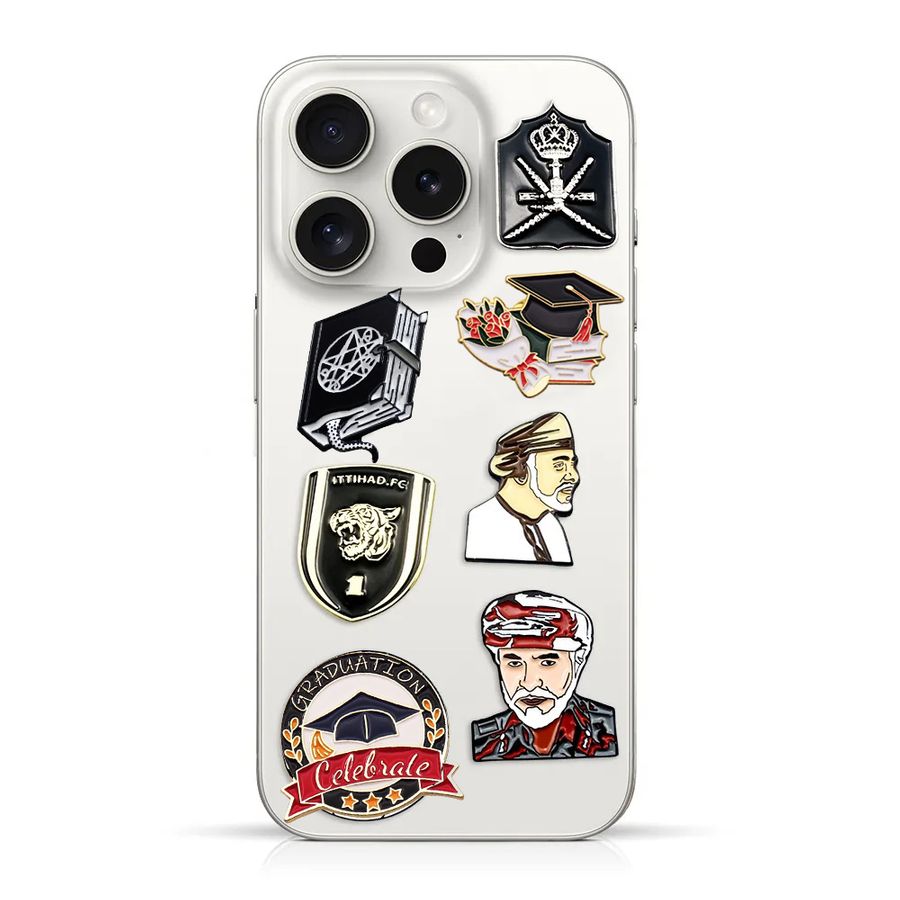 Soft Enamel Metal Sticker - Imprint Now