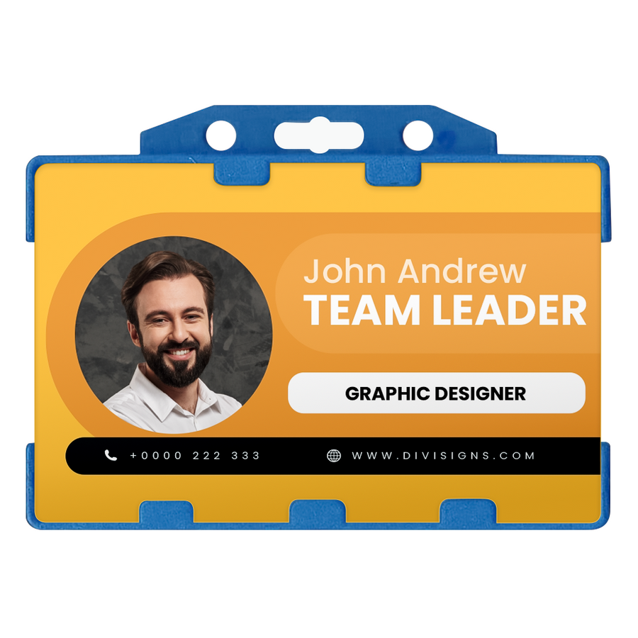 Plastic Insert Badge Holder - Imprint Now