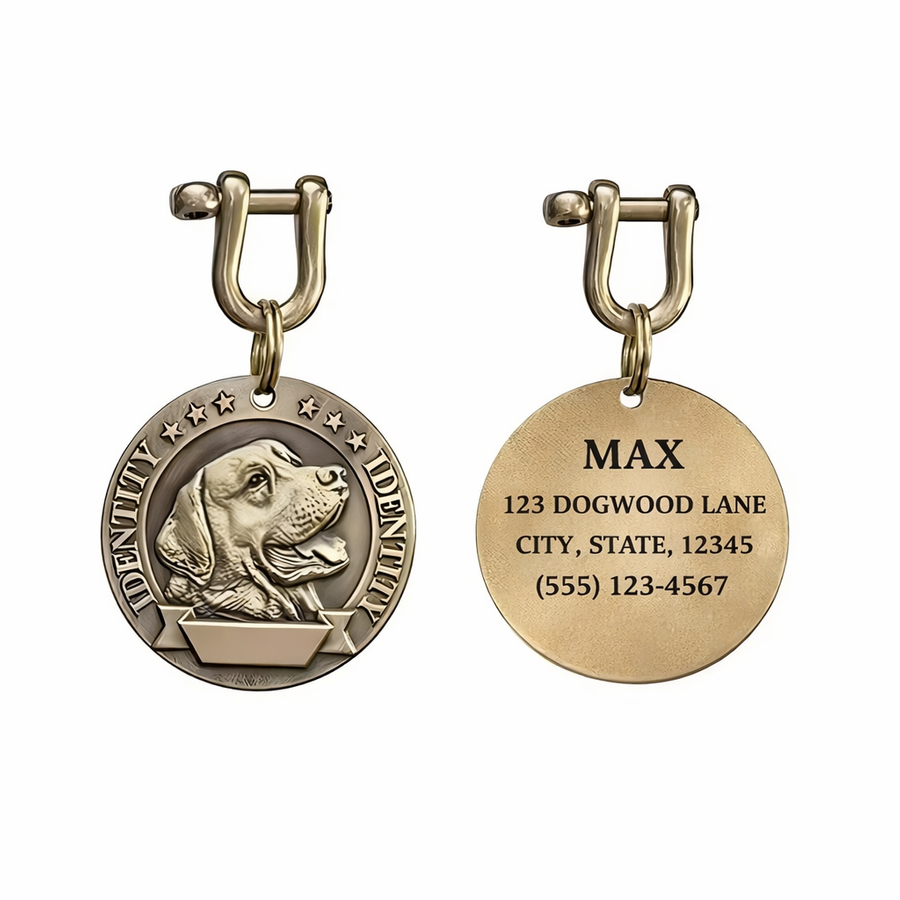 Copper Dog Tags - Imprint Now