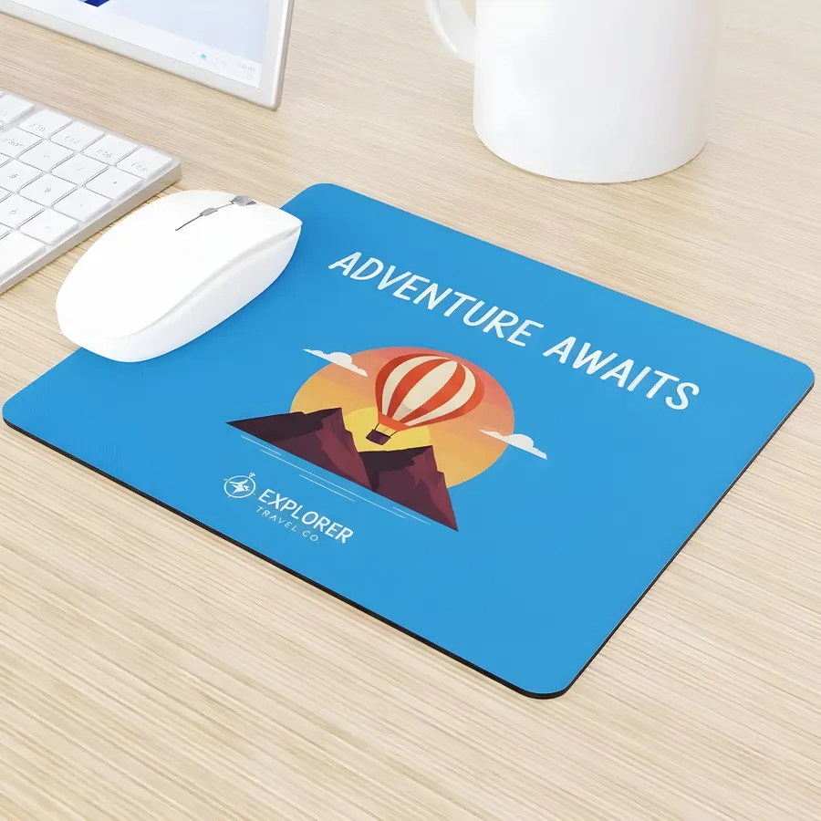 Custom Printed Rectangular Mouse Pad - Imprint Now
