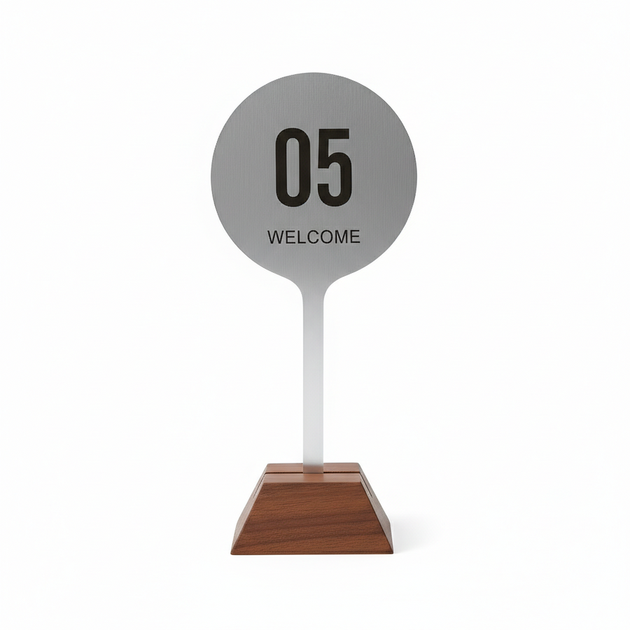Stainless Steel Table Numbers - Imprint Now