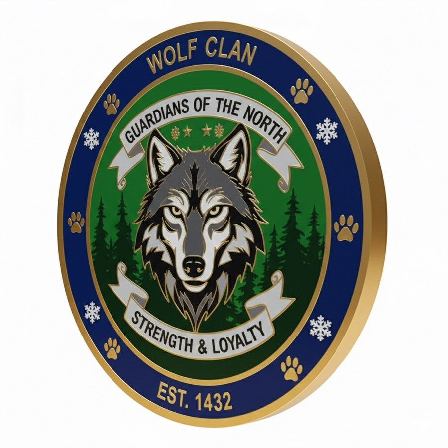 Hard Enamel Challenge Coins - Imprint Now