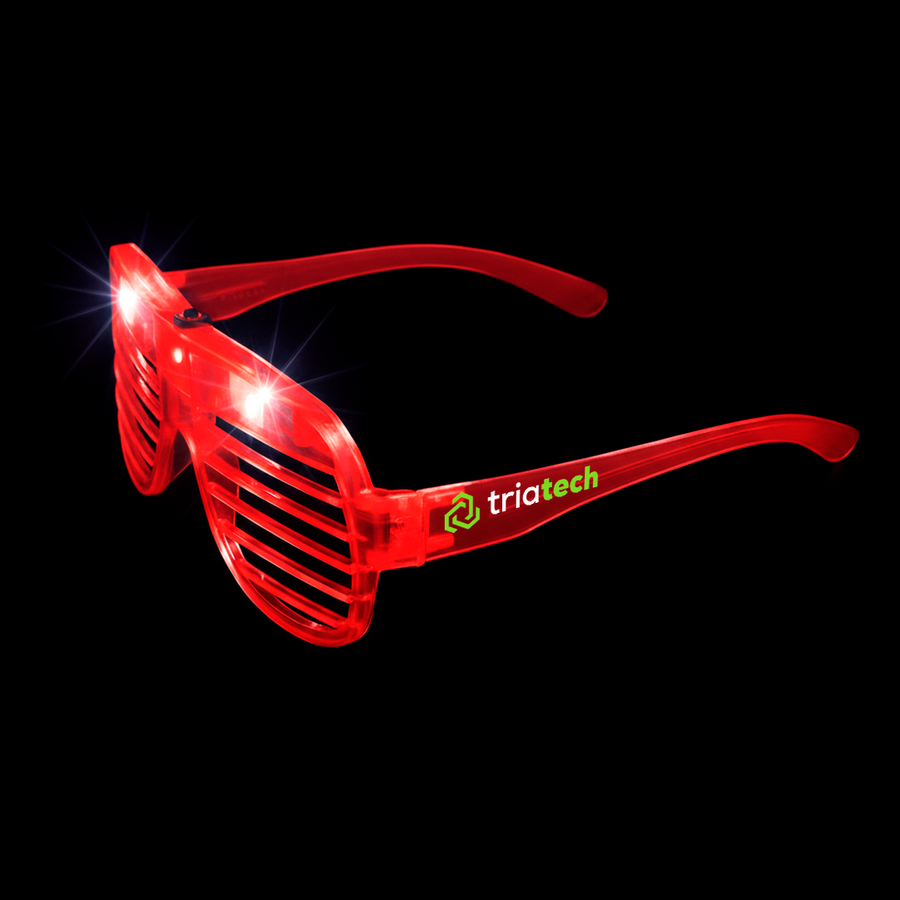 Light-Up LED Slotted Glasses - Imprint Now