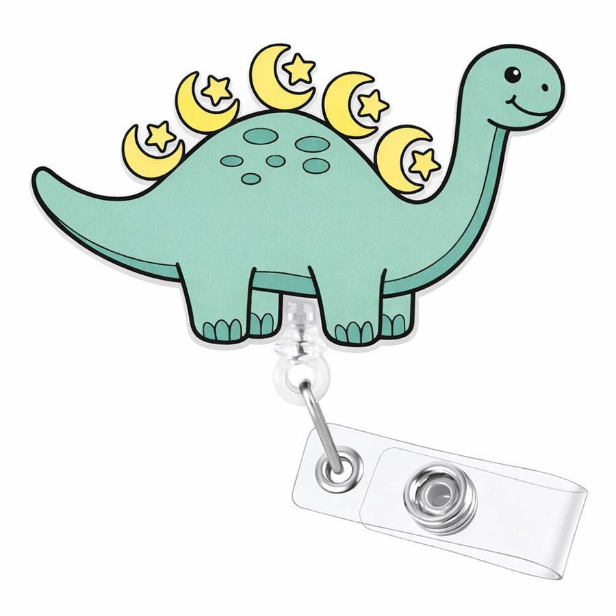 Custom Shape Acrylic Badge Reel - Imprint Now