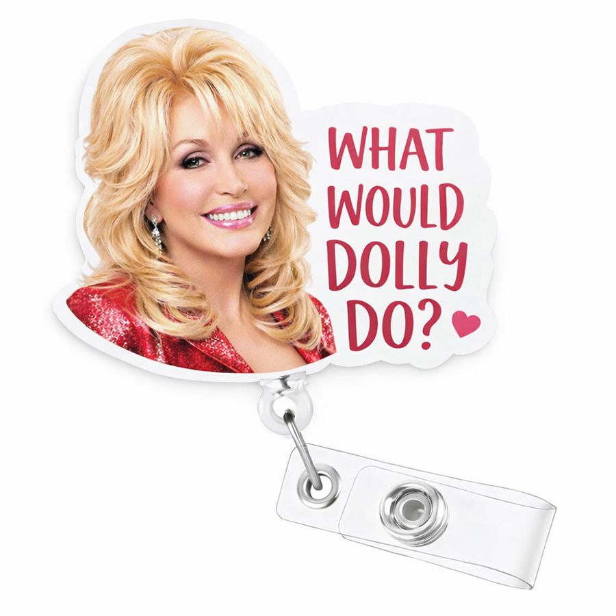 Custom Shape Acrylic Badge Reel - Imprint Now