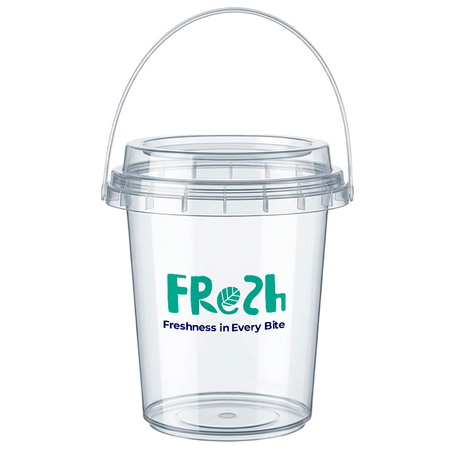 Premium Transparent Drink Buckets - Imprint Now