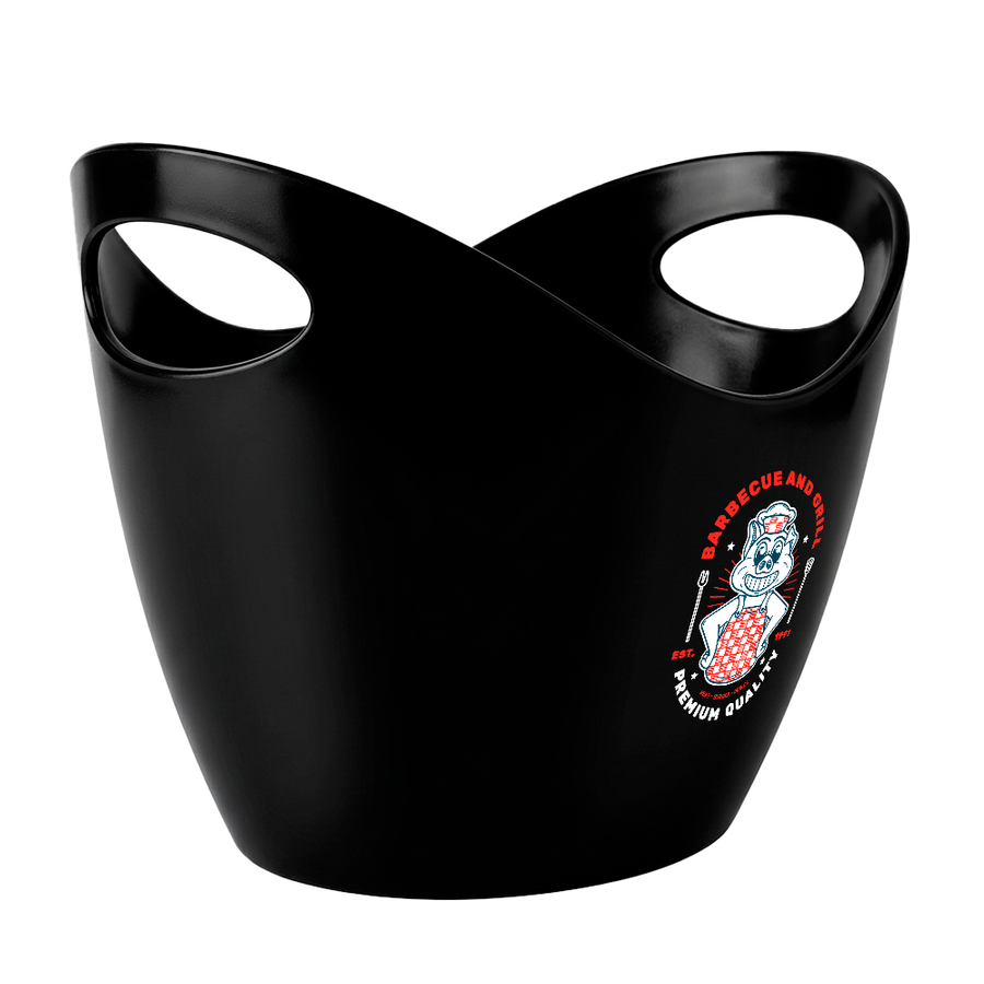Curved Dual-Handle Drink Buckets - Imprint Now